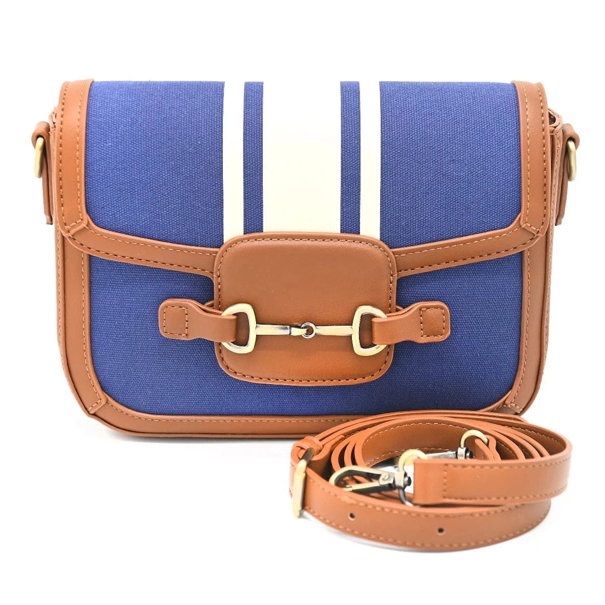 Bahamas Clutch Purse - Navy Anna Nova