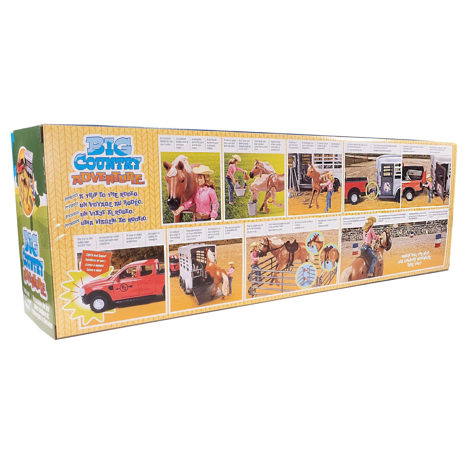 Big Country Toys Truck & Horse Trailer Play Set - 24 Pieces Big Country Toys