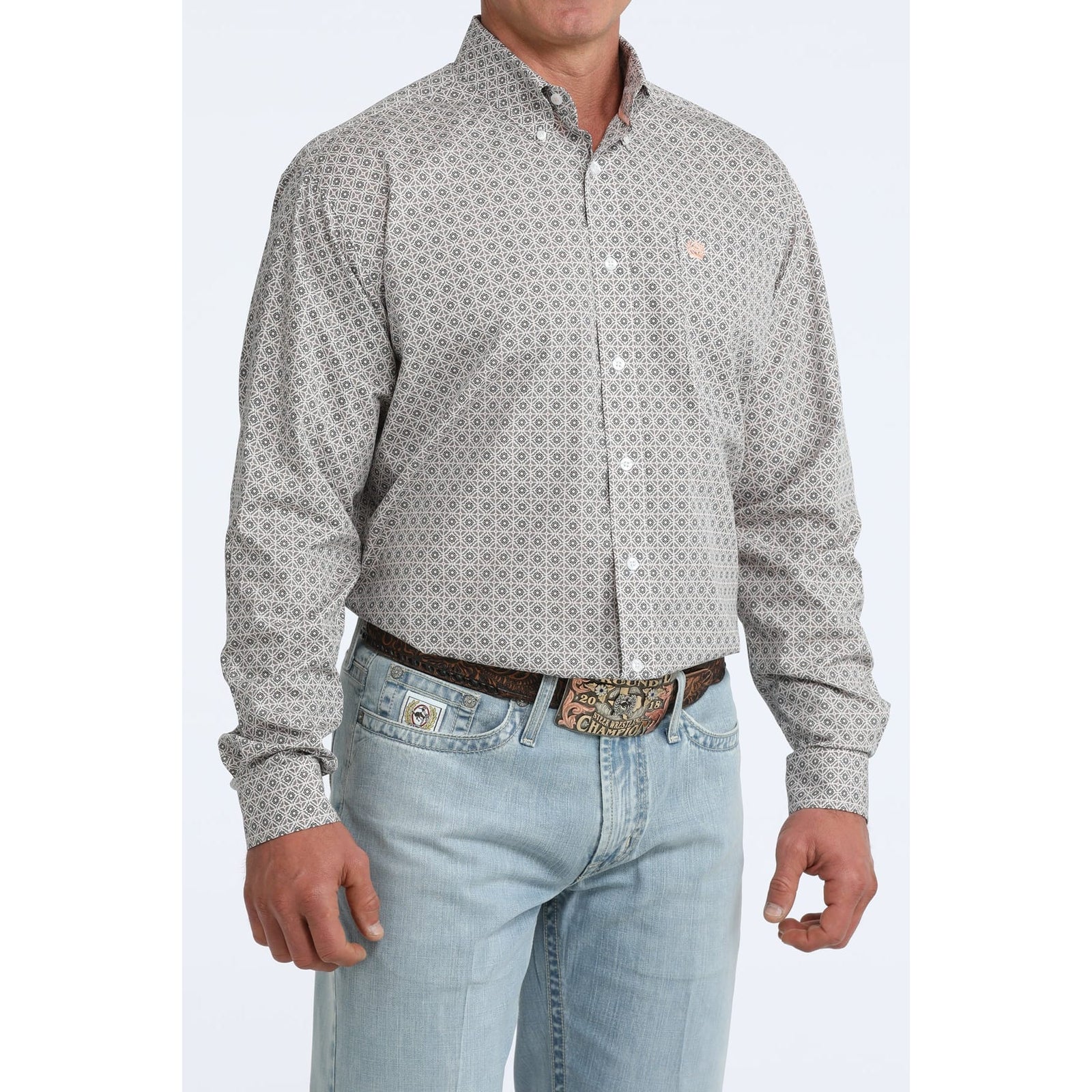 Cinch Men's Classic Fit Long Sleeve Western Shirt Cinch