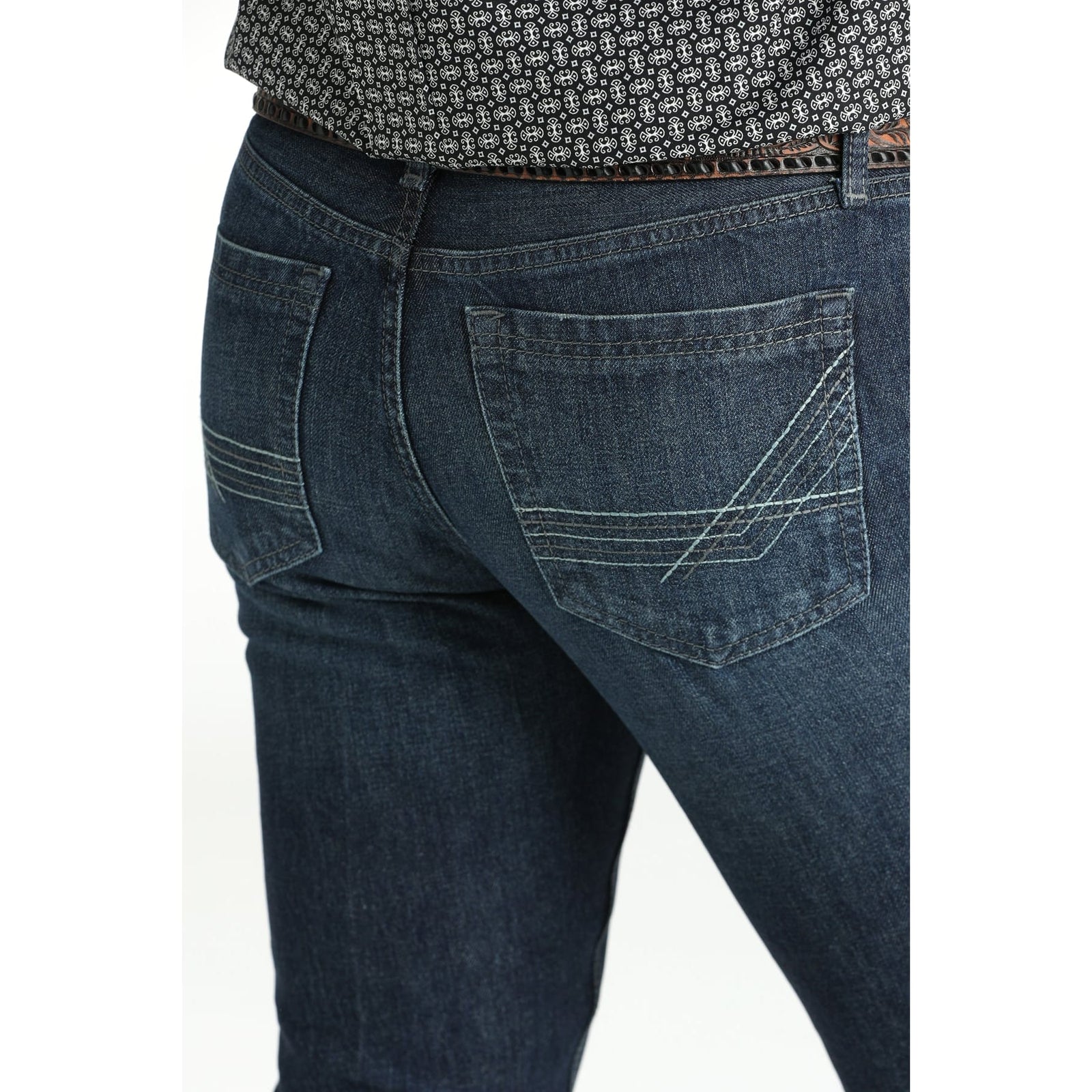 Cinch Men's Ian Dark Wash Slim Fit Jeans Cinch