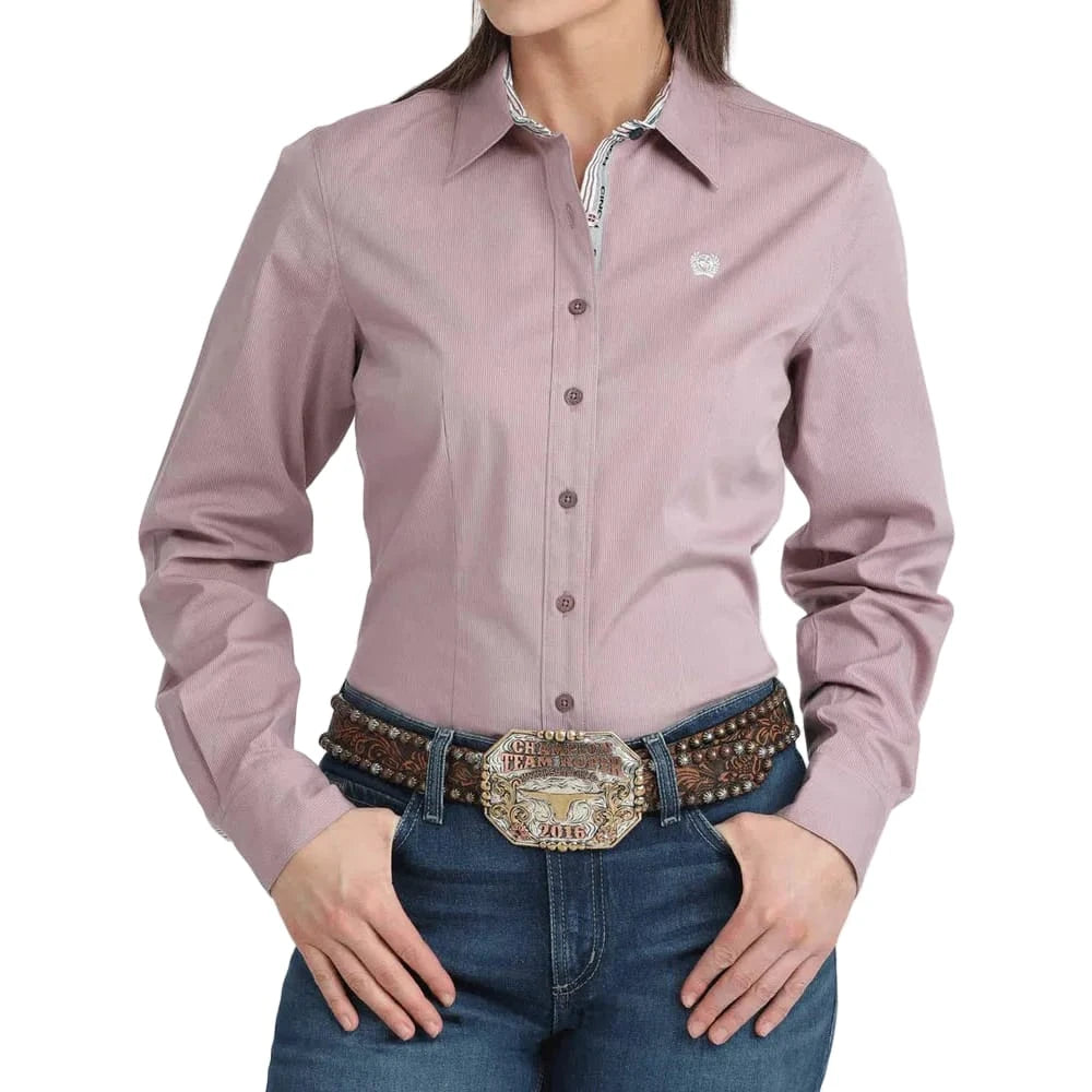 Cinch Women's Stretch Arena Fit Button-Down Long Sleeve Western Shirt Cinch