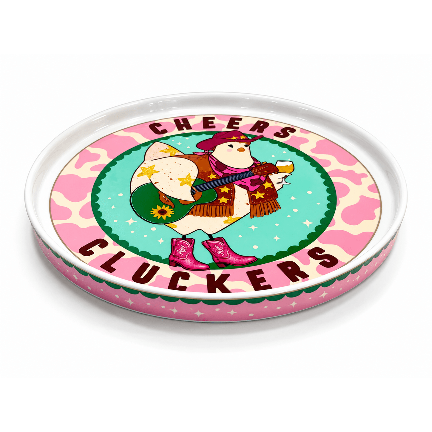 DWBH The Lil' Graze Plate 'Cluckers' DWBH Homewares