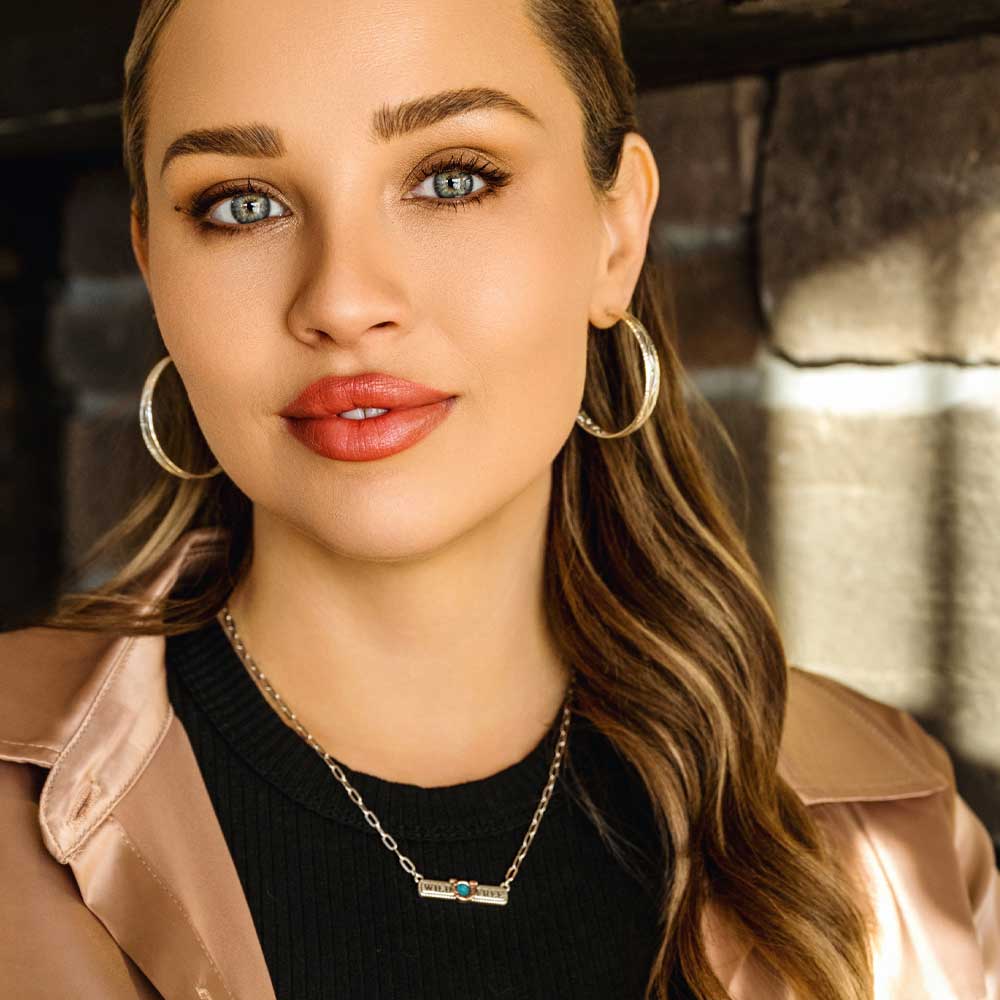 Montana Silversmiths Wild and Free Bar Necklace