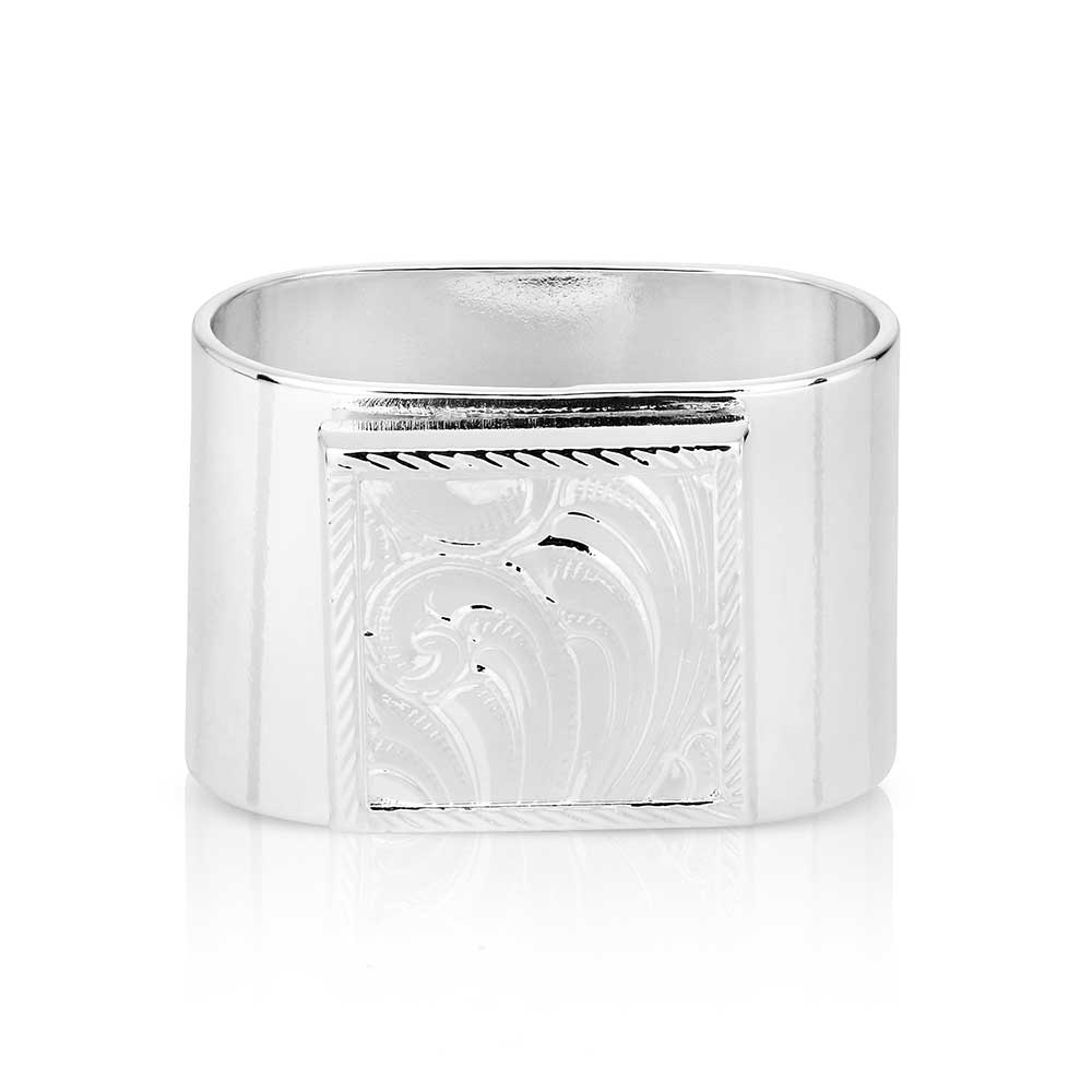 Montana Silversmith Timeless Engraved Scarf Slide