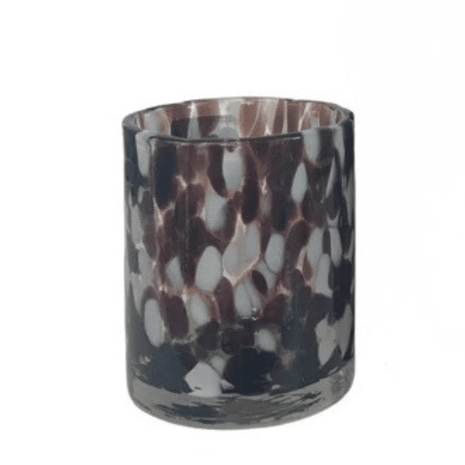 Flair Cheetah Print Glass Votive -Small Flair