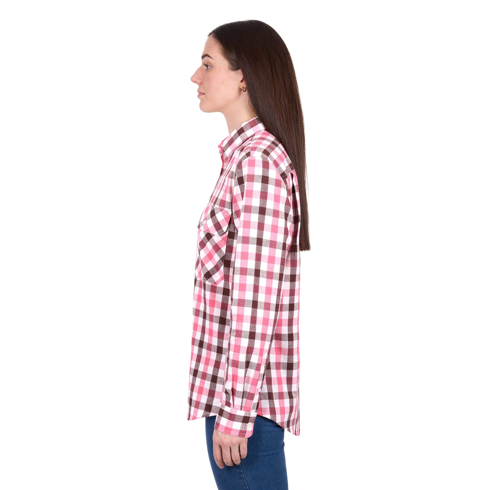 Hard Slog Women's Rachel Full Placket Long Sleeve Workshirt Hard Slog