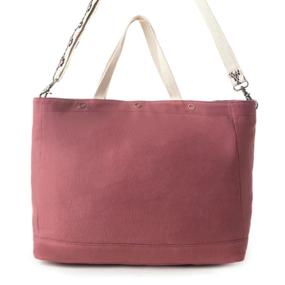 High Noon Rebel Weekender Bag in Ruby Wine Myra Bags