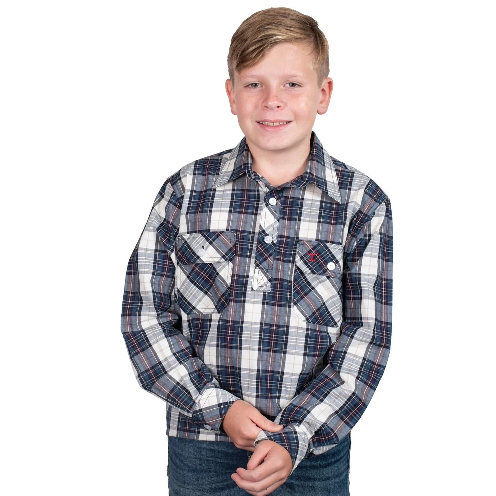 Just Country Boy's Brayden L/S Shirt Just Country