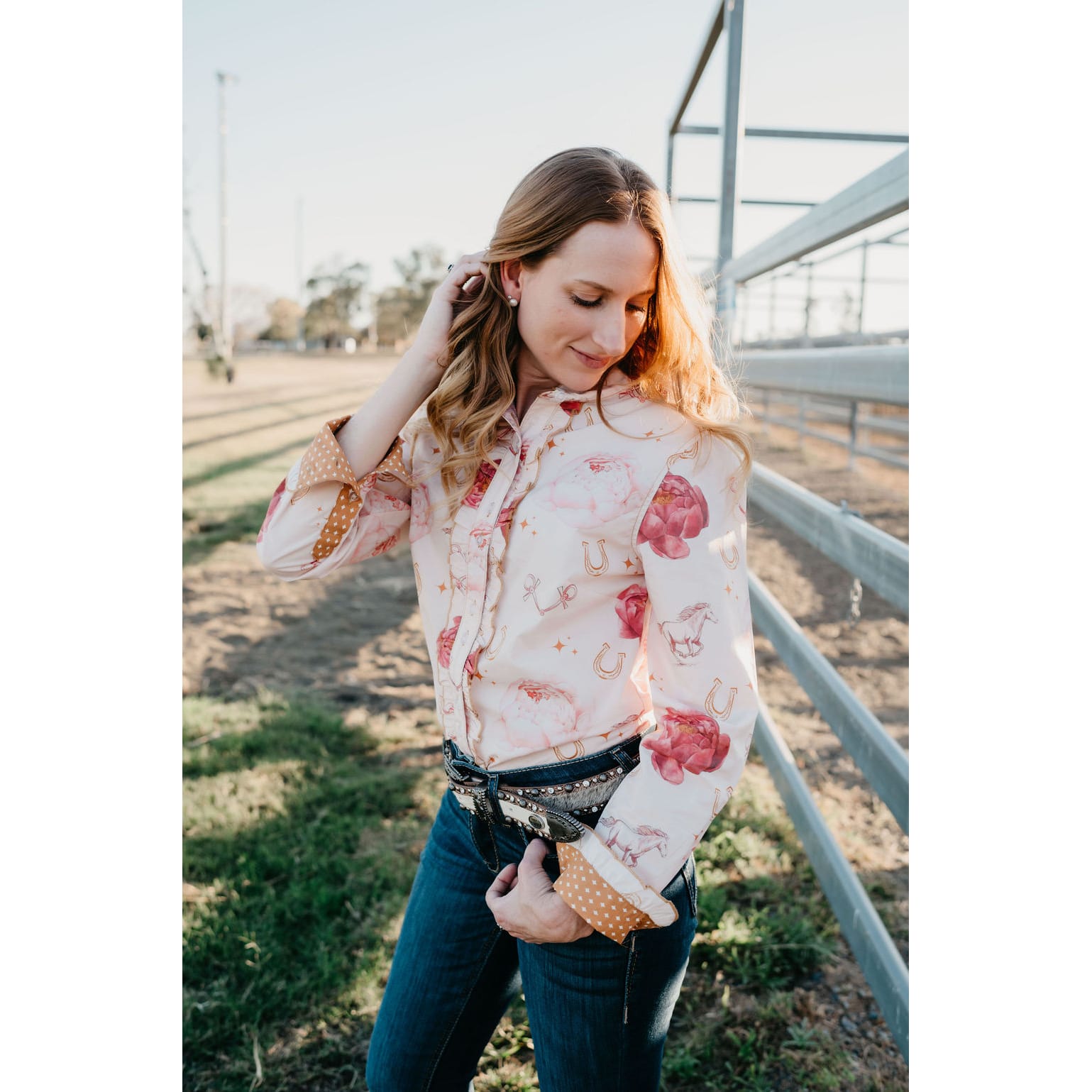 Kitty Fordè Lisa Printed Long Sleeve Shirt Kitty Fordè