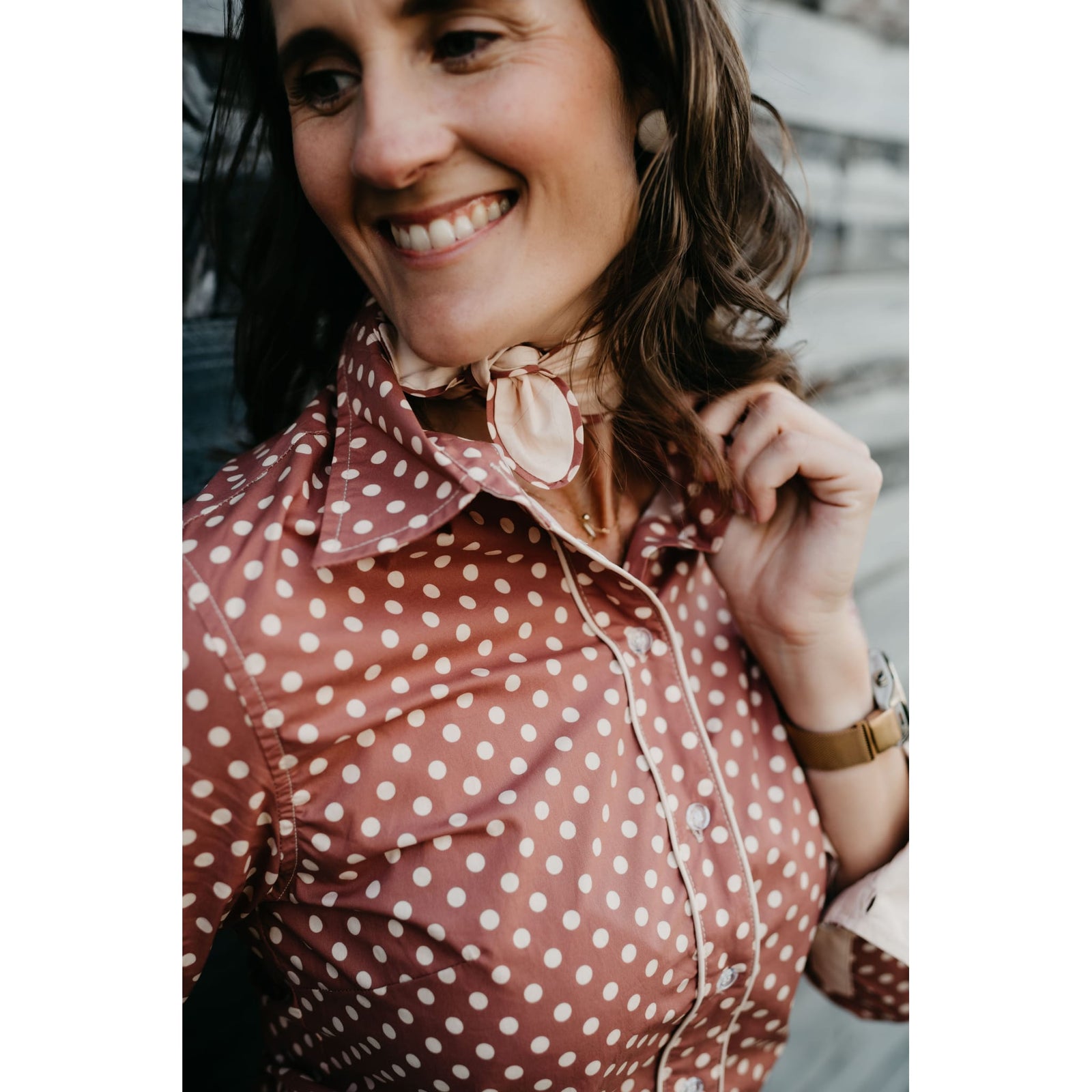 Kitty Fordè Petrina Printed Long Sleeve Shirt Kitty Fordè