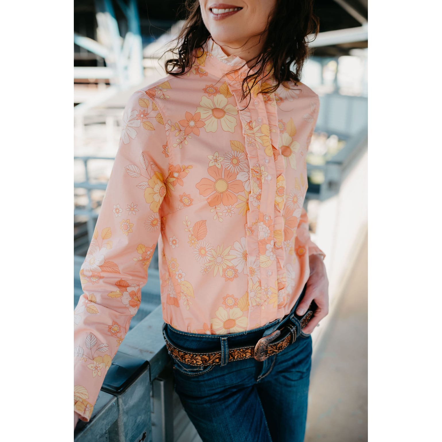 Kitty Fordè Stace Printed Long Sleeve Shirt Kitty Fordè