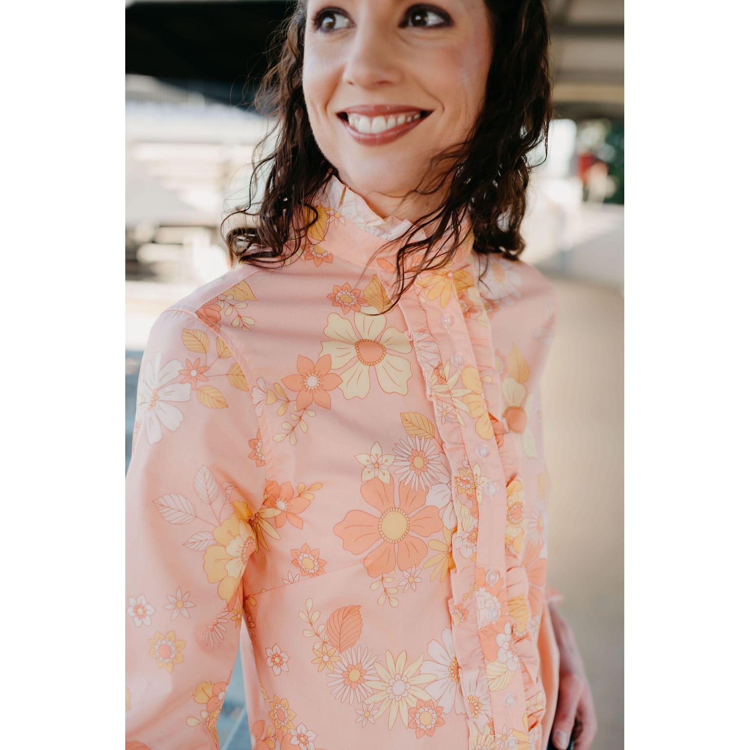 Kitty Fordè Stace Printed Long Sleeve Shirt Kitty Fordè