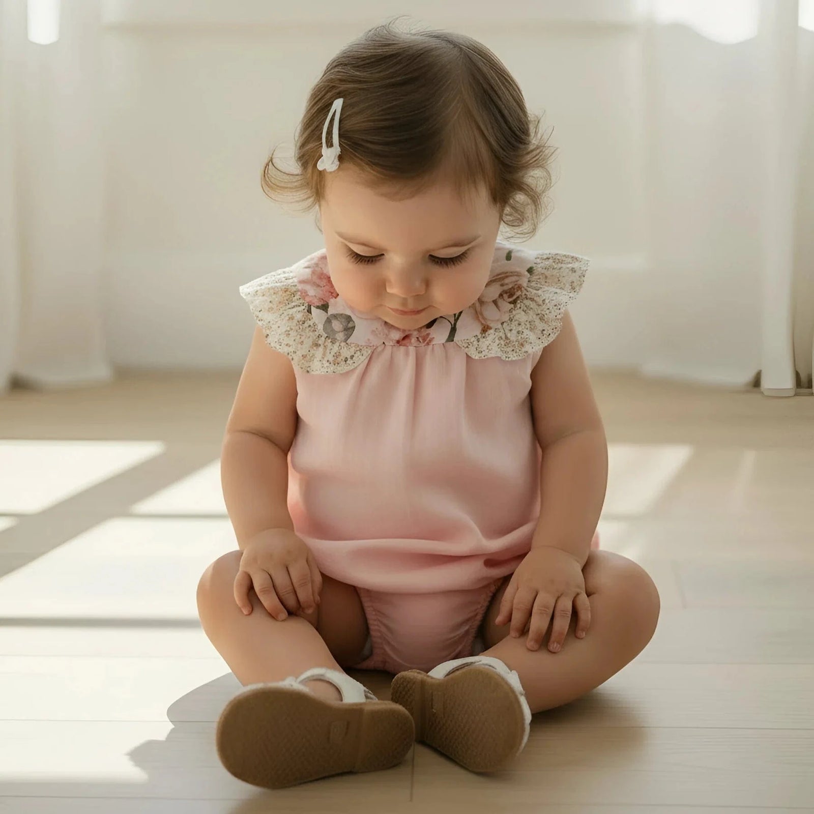 Love Henry Baby Girl's Neve Playsuit Love Henry