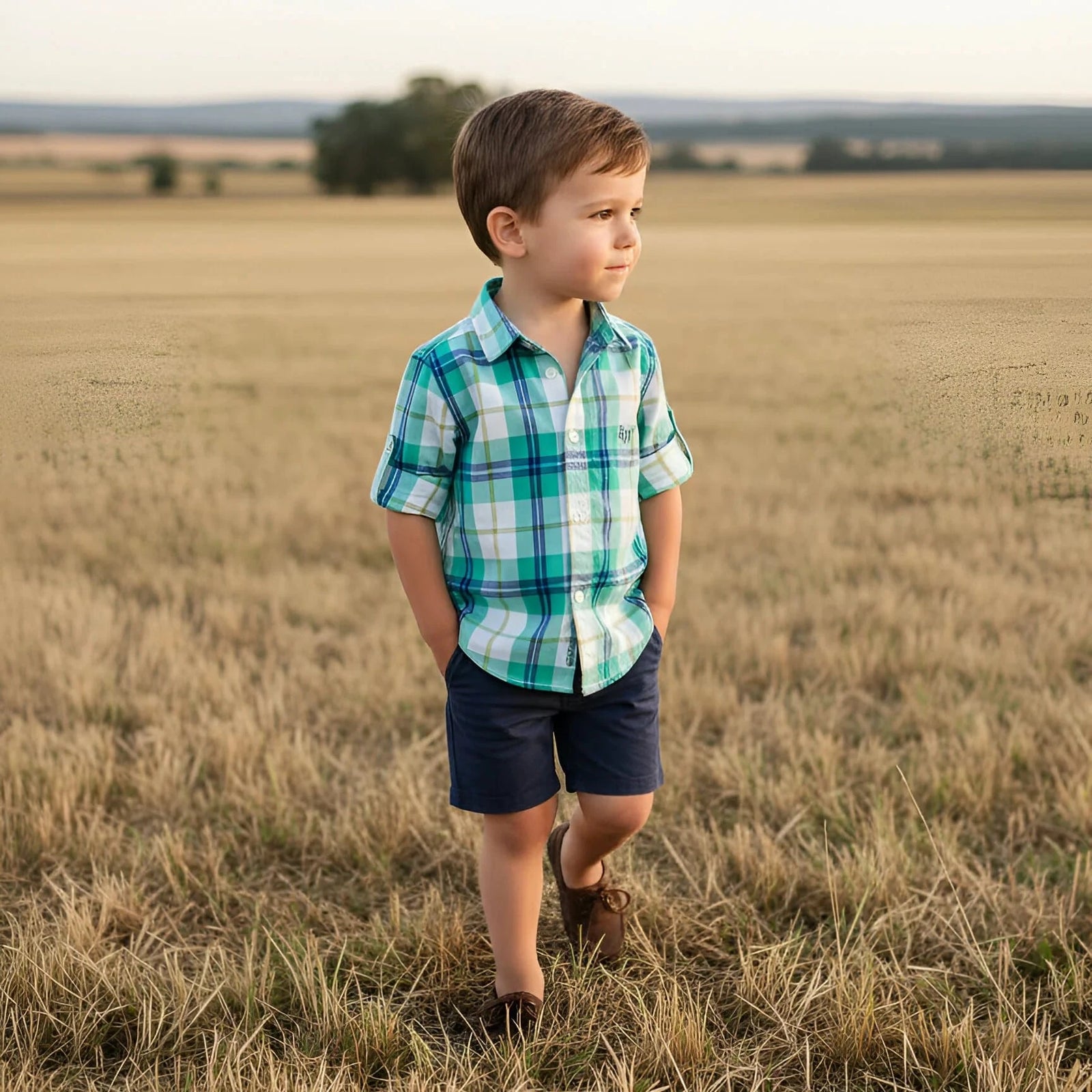 Love Henry Boy's Dress Shirt Love Henry