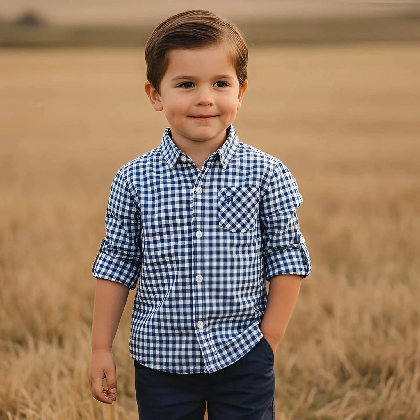 Love Henry Boy's Dress Shirt Love Henry