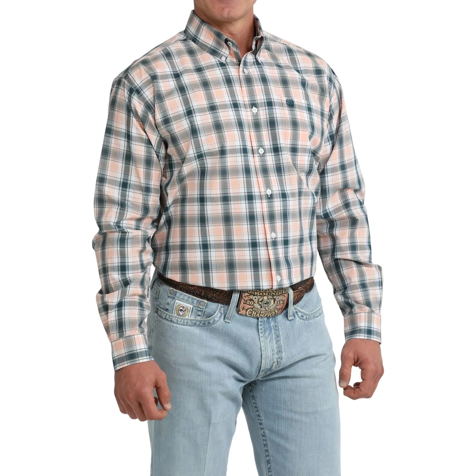 Cinch Men's Classic Fit Long Sleeve Western Shirt