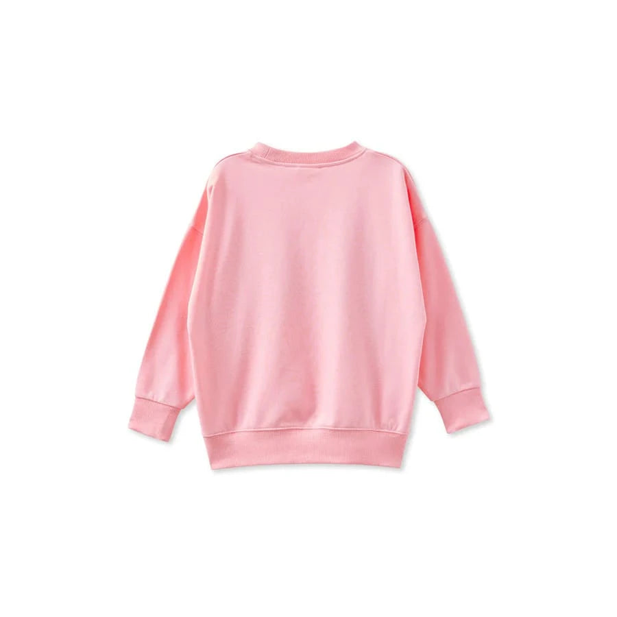Milky Girl's Dancing Ponies Sweater Milky