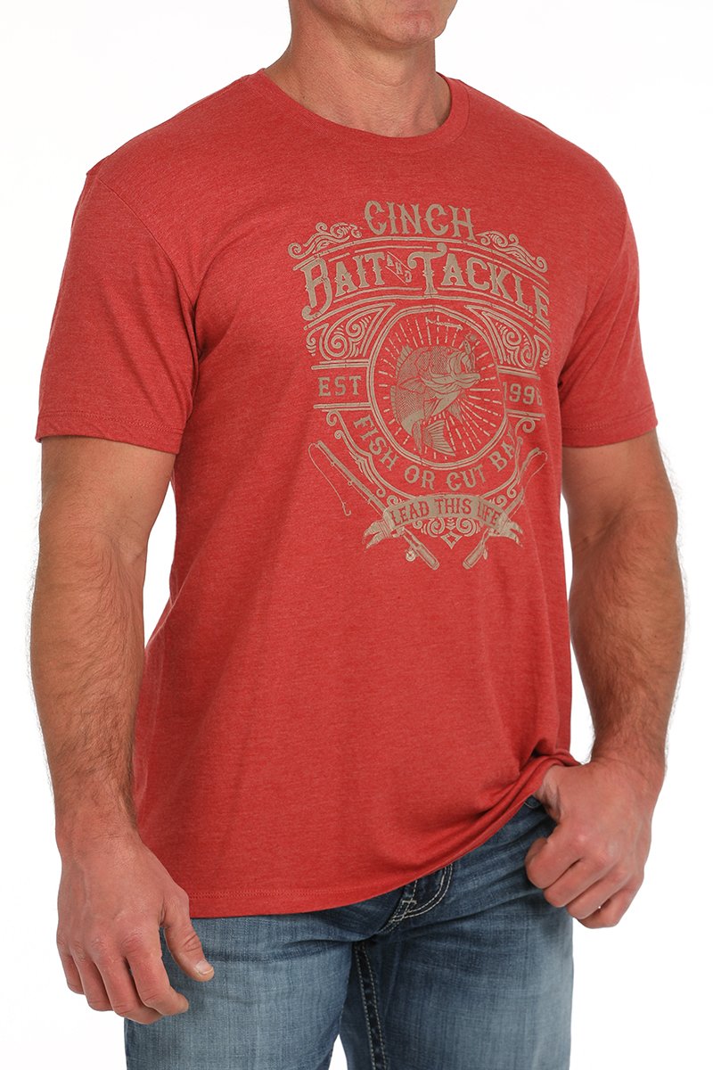 Cinch Men's Bait and Tackle T-Shirt