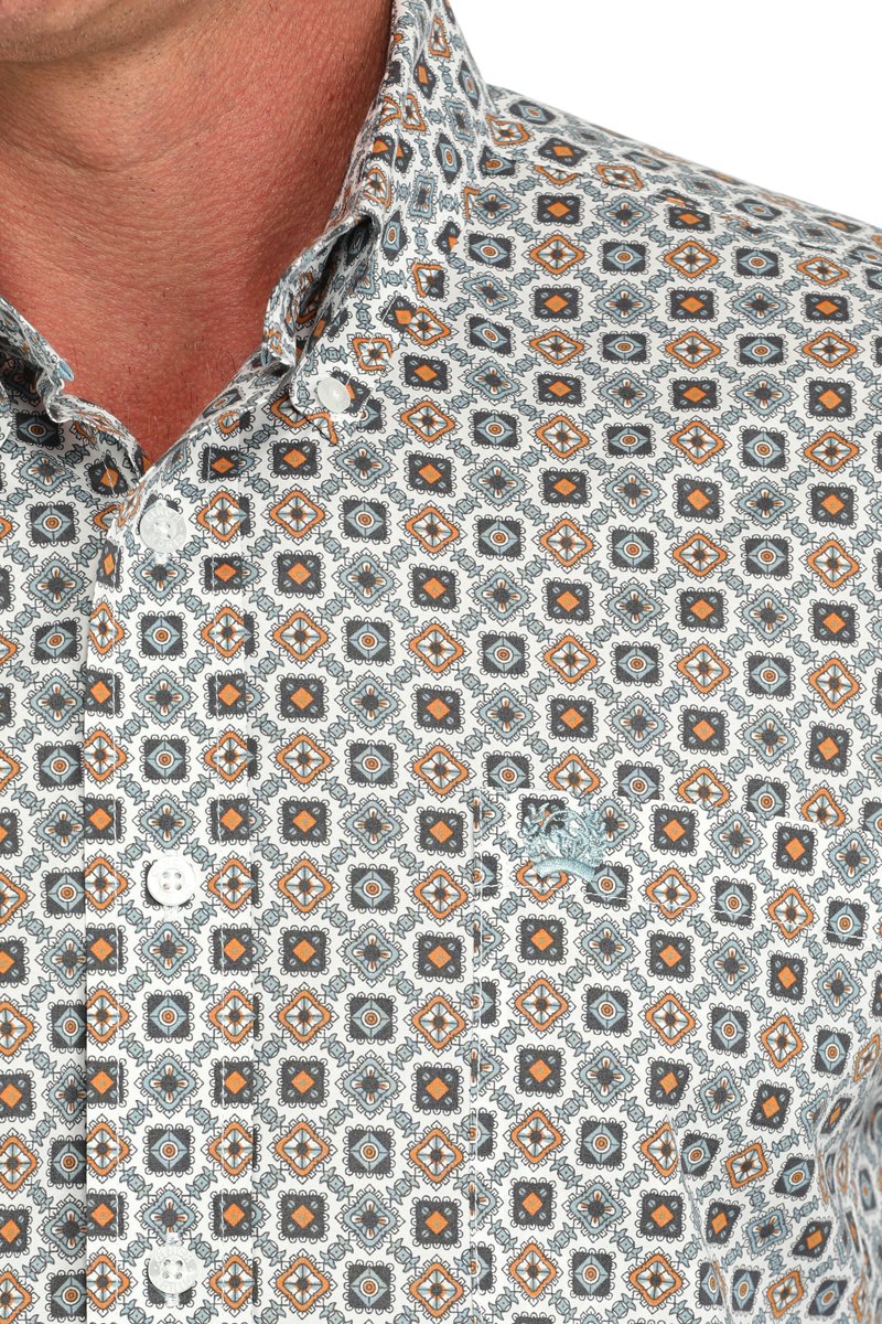 Cinch Men's Medallion Print L/S Western Shirt