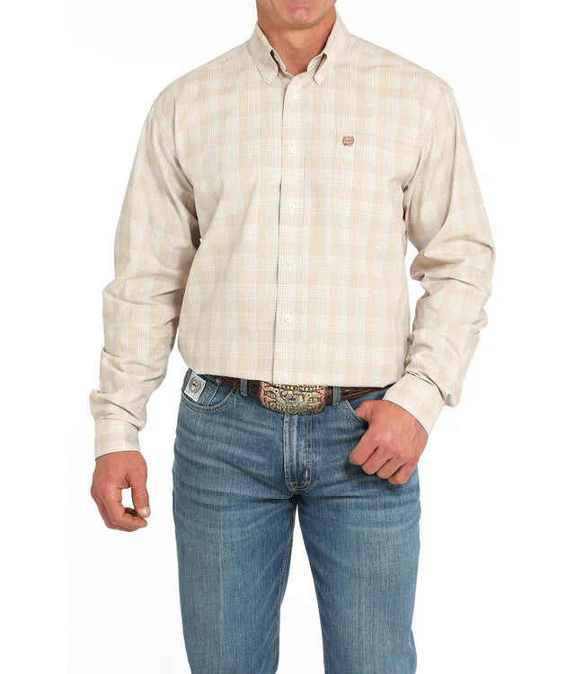 Cinch Men's Plaid L/S Western Shirt