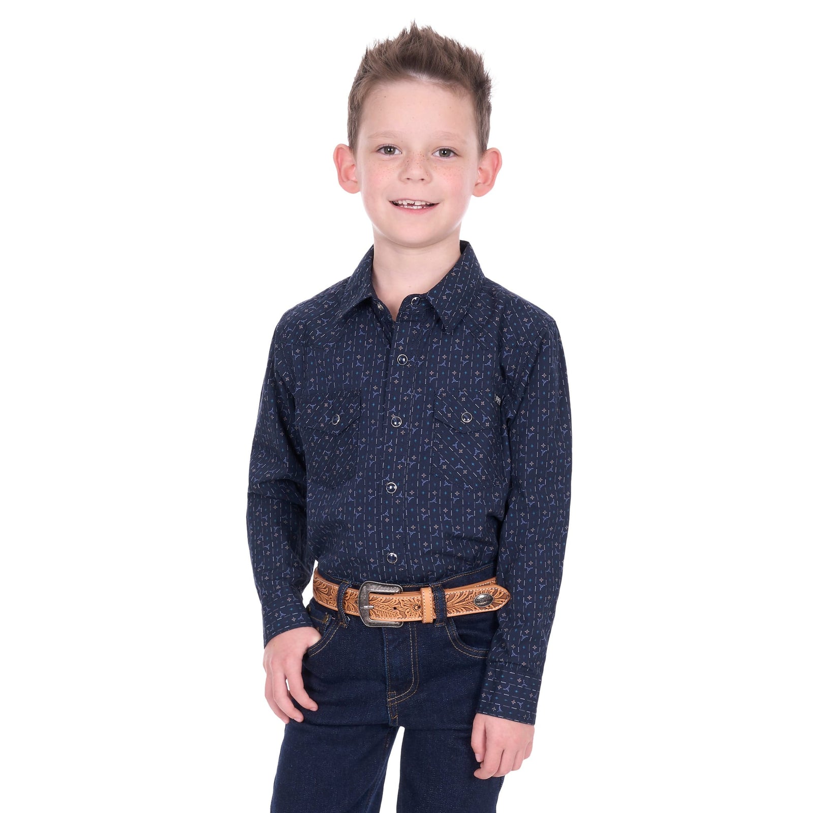 Pure Western Boy's Marc L/S Western Shirt Pure Western