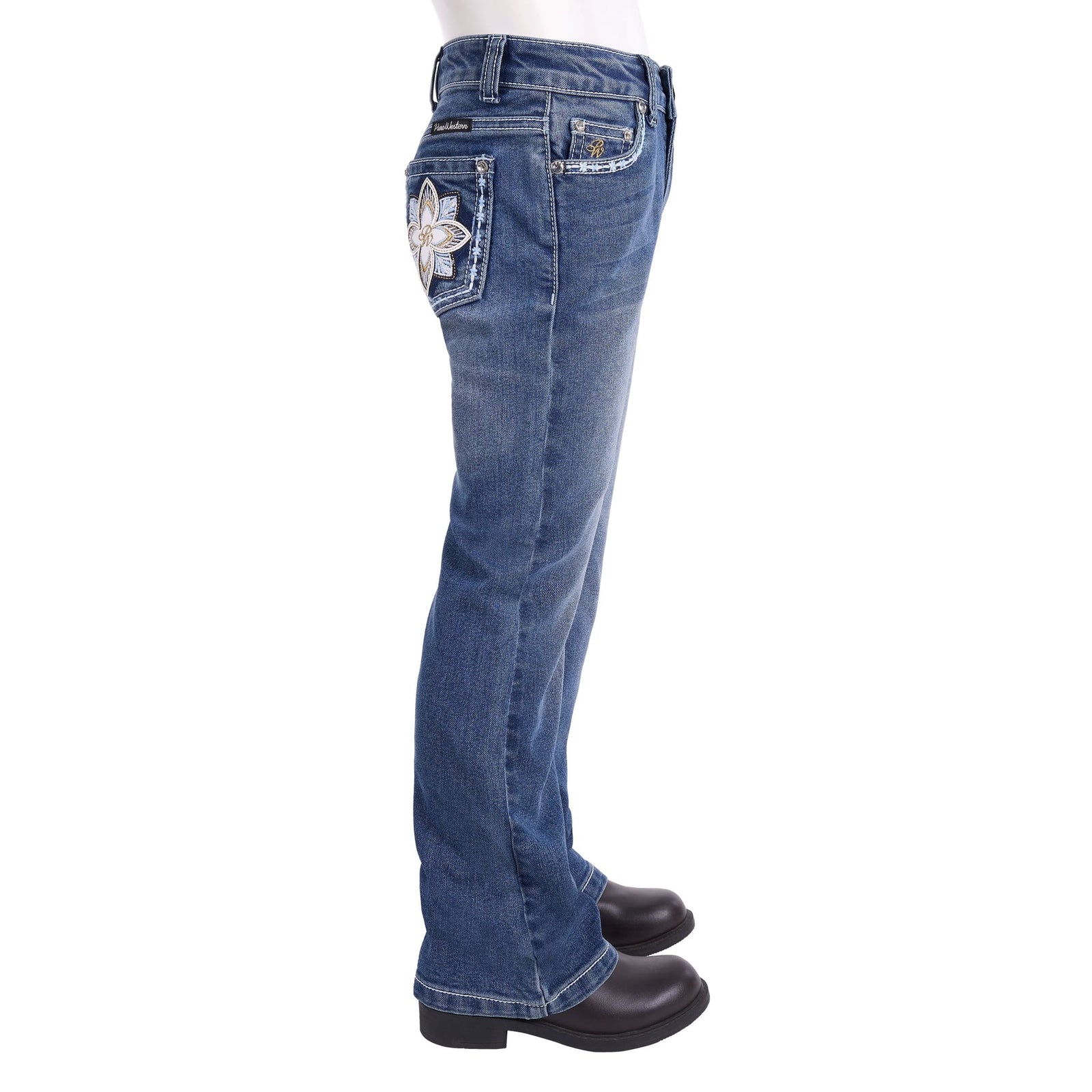 Pure Western Girl's Bella Boot Cut Jean Pure Western