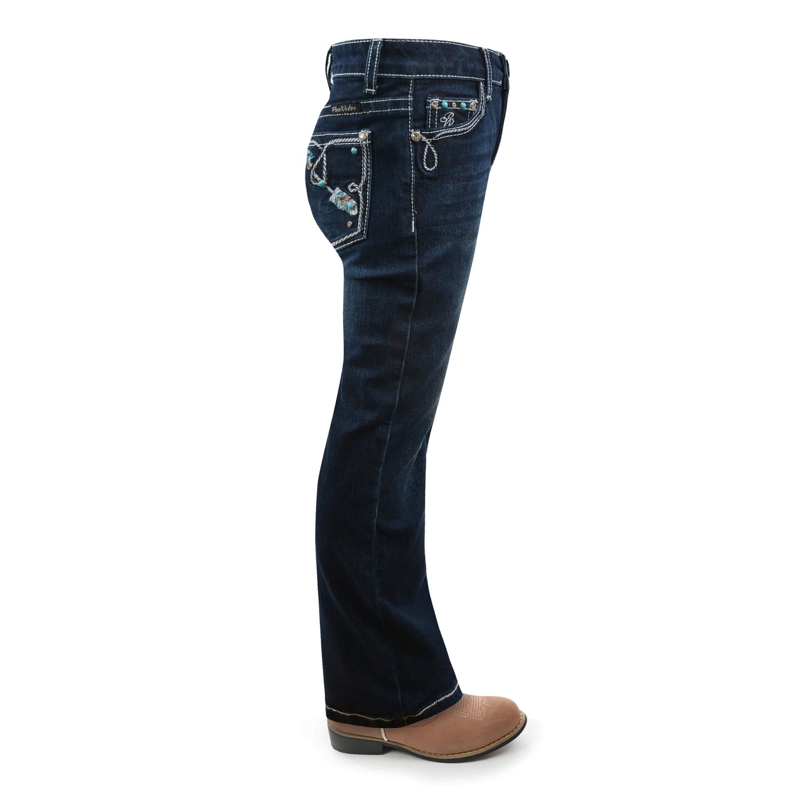 Pure Western Girl's Rhian Boot Cut Jean Pure Western