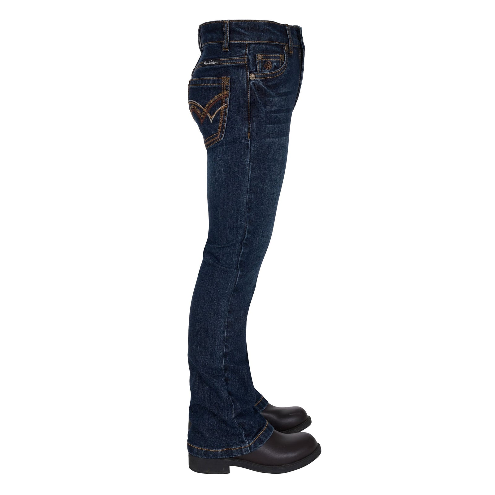 Pure Western Girl's Sam Boot Cut Jean Pure Western