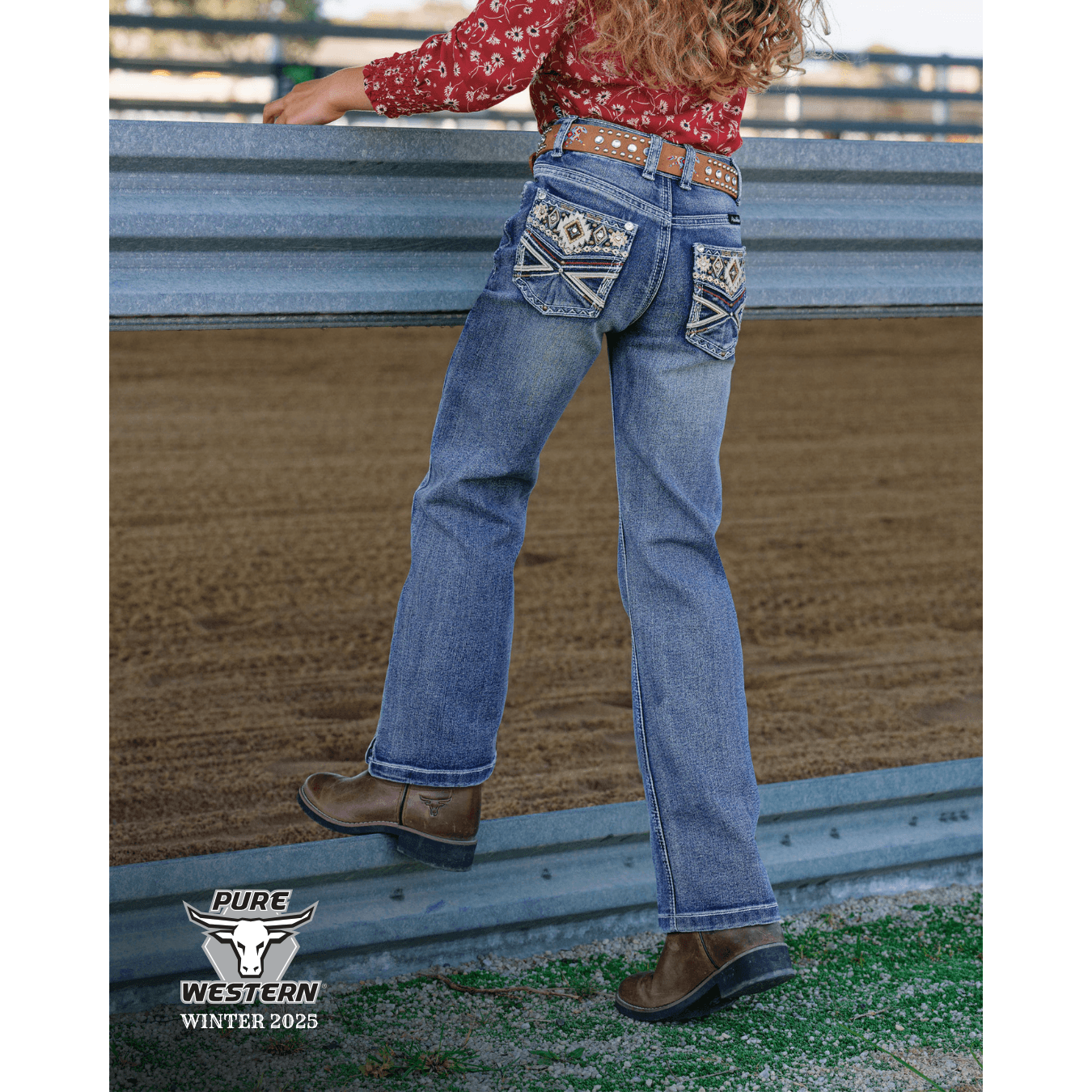 Pure Western Rue Straight Leg Jean Pure Western
