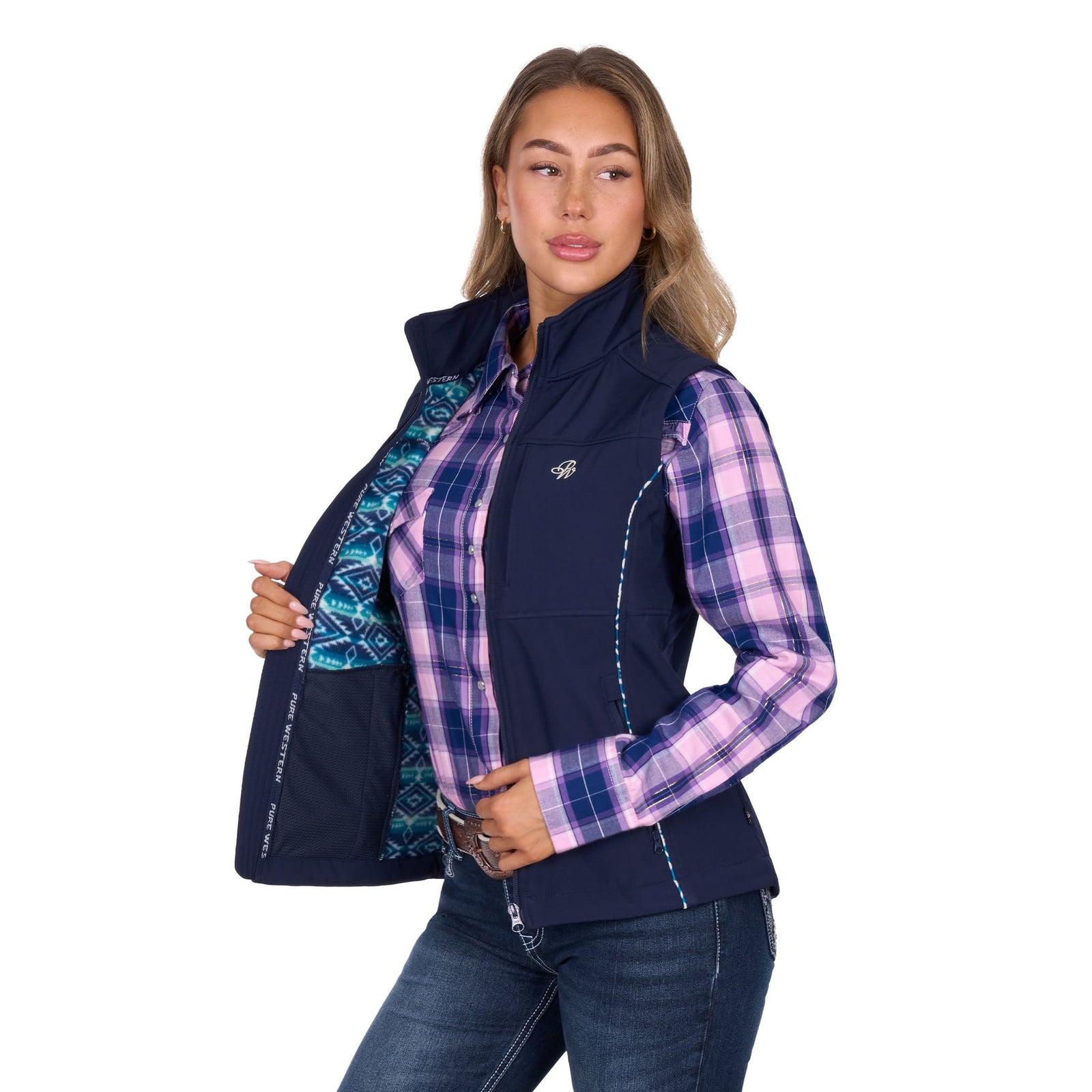 Pure Western Women's Corine Softshell Vest Pure Western
