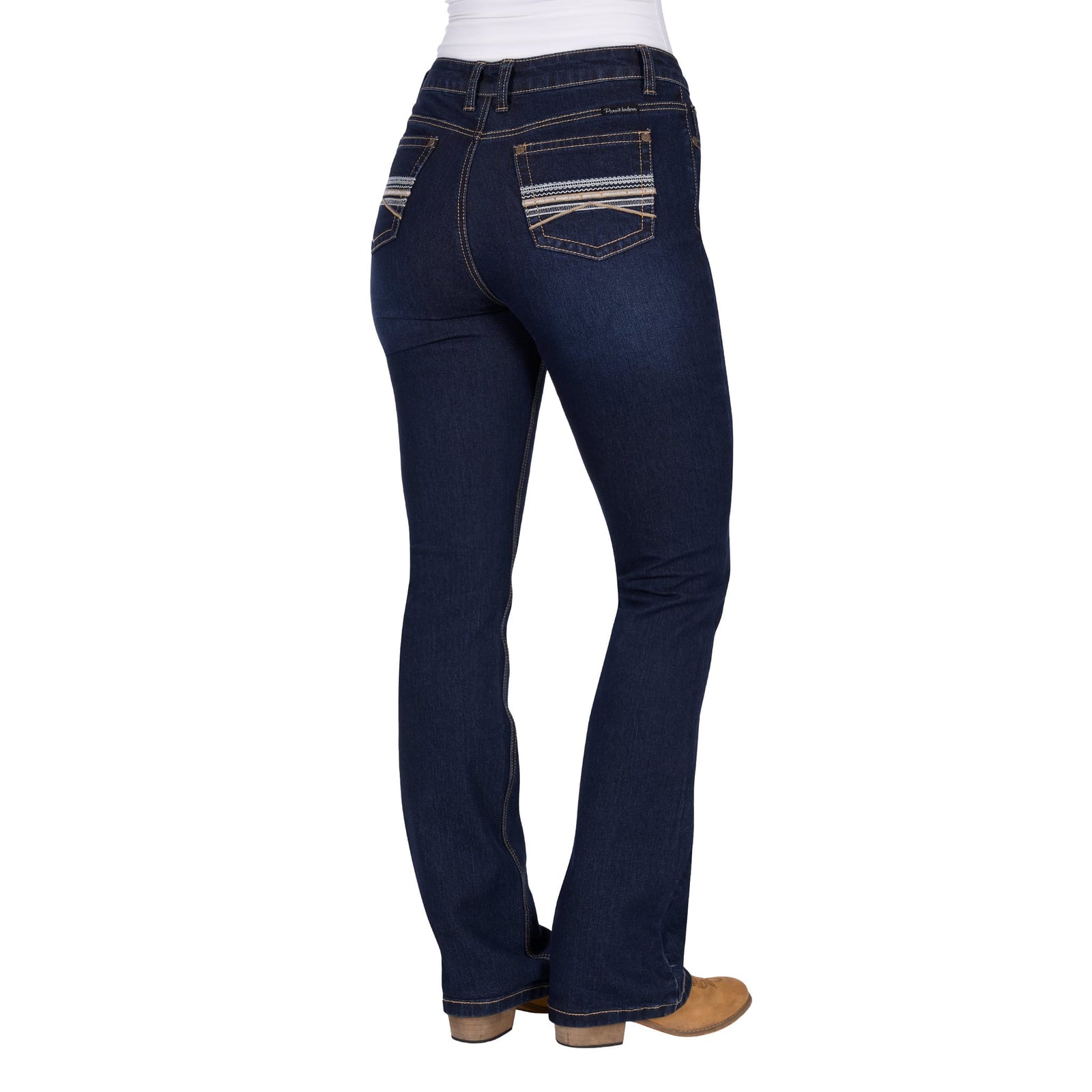 Pure Western Women's Ida High Rise Boot Cut Jean Pure Western