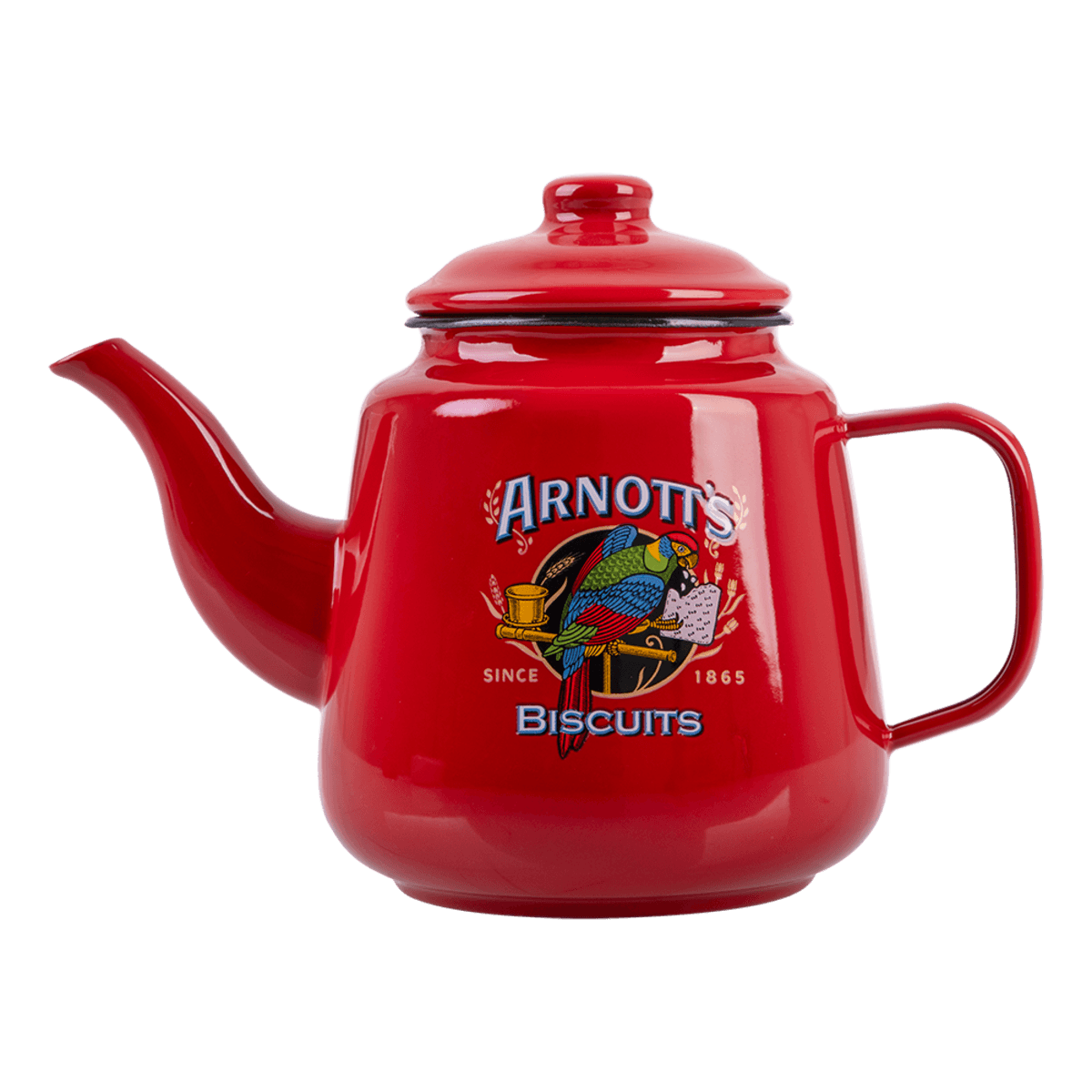 Rojo Arnott's Enamel Teapot - 1.4L Donaldson Enterprises