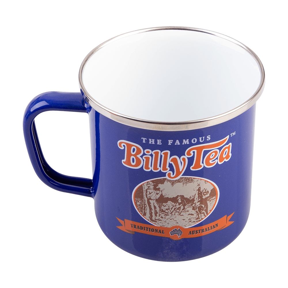 Rojo Billy Tea Enamel Mug - Set of 2 450ml Donaldson Enterprises