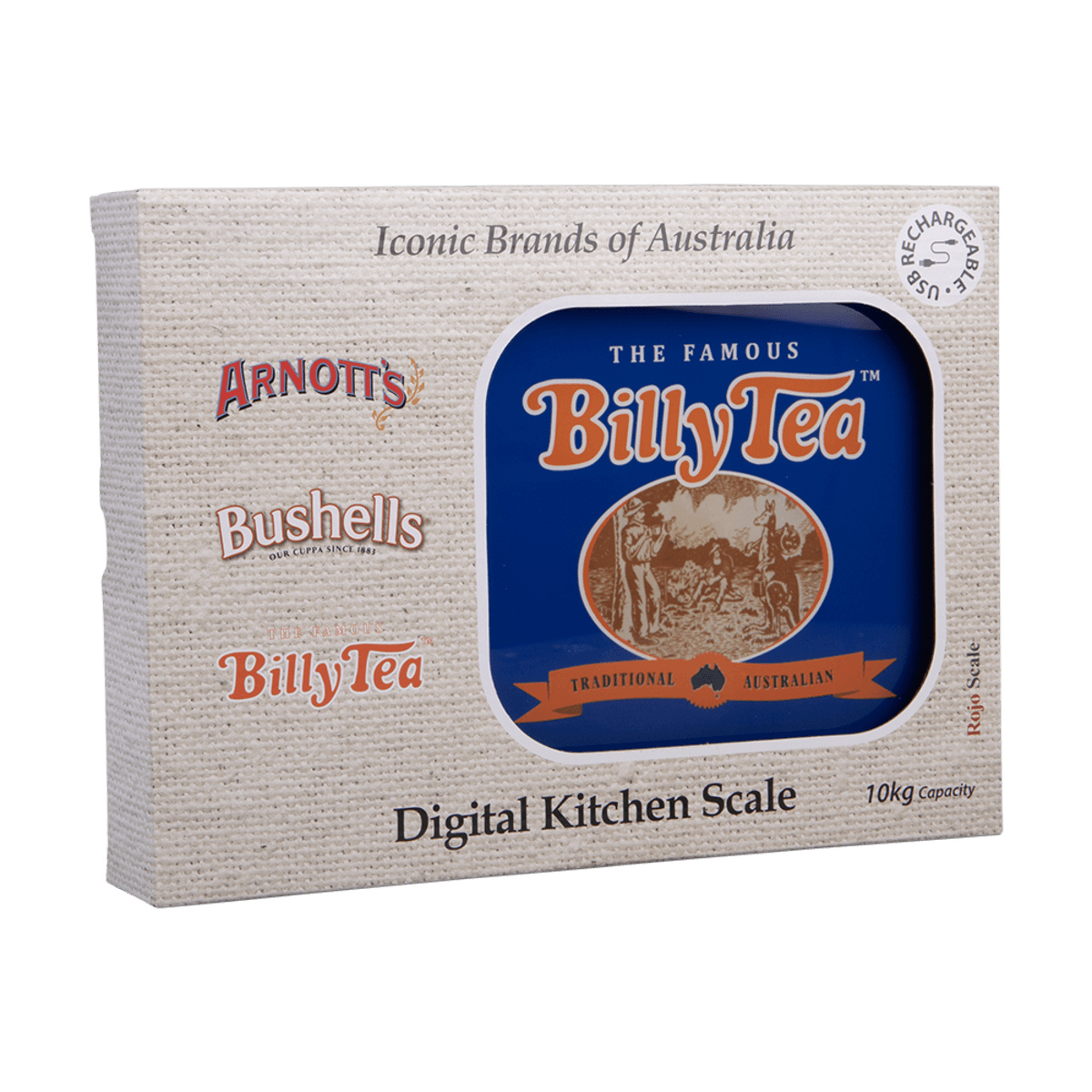 Rojo Billy Tea Rechargeable Digital Kitchen Scale Donaldson Enterprises