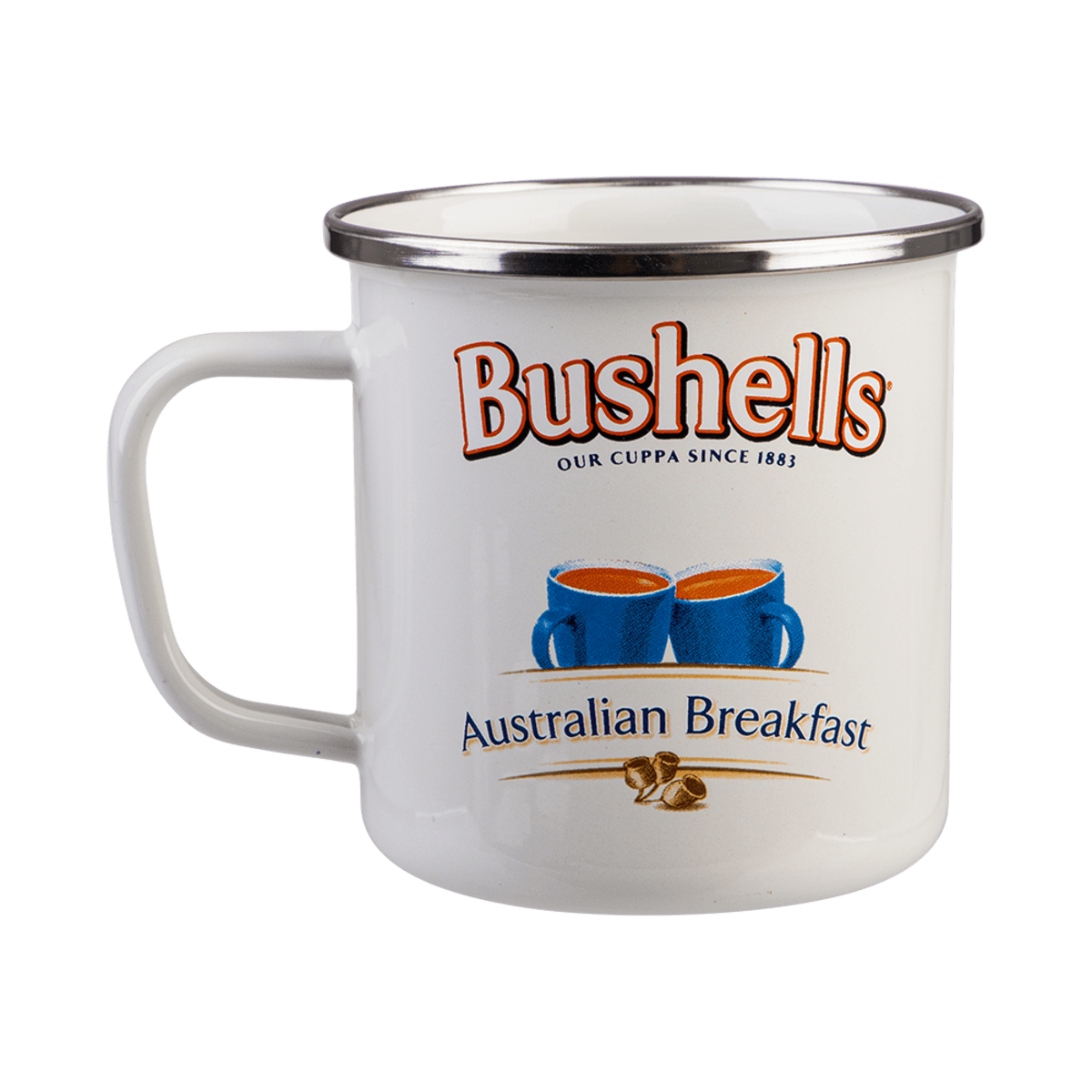 Rojo Bushells Tea Enamel Mug - Set of 2 450ml Donaldson Enterprises