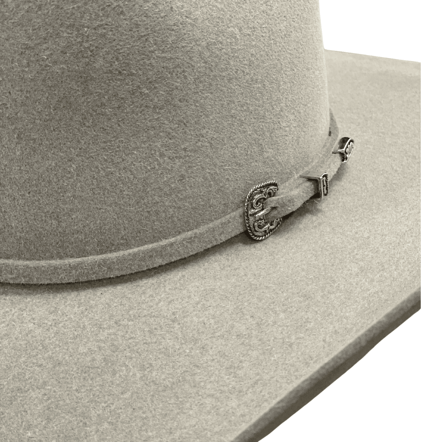Serratelli 6X 4 1/4" Brim Stone Felt Cowboy Hat Serratelli
