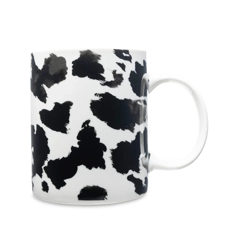 Sippin’ in the South Ceramic Mug in Black Leopard Print Myra Bags