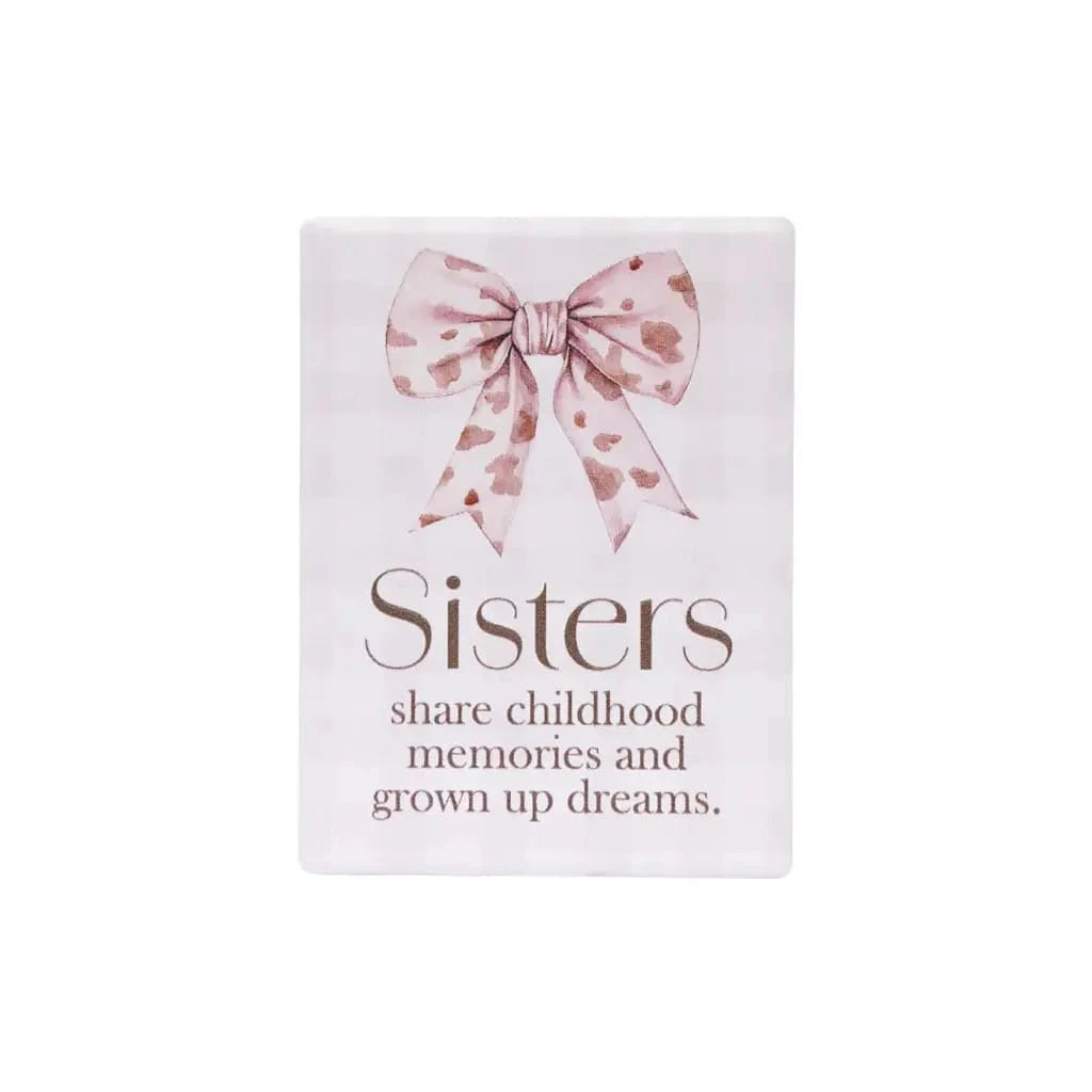 Splosh Saddle & Bloom 'Sisters' Ceramic Magnet Splosh