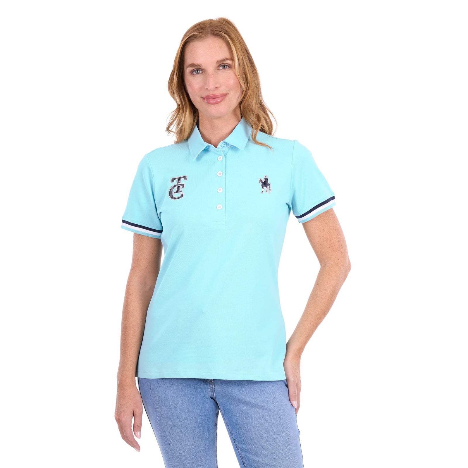 Thomas Cook Women's Opal Short Sleeve Polo Thomas Cook