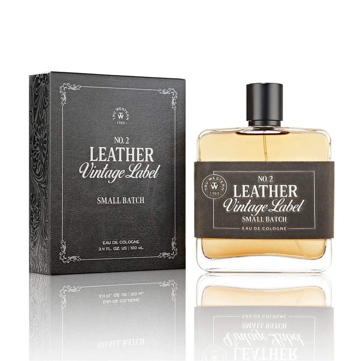 Tru Western Leather Vintage Label #2 Small Batch Cologne Tru Western