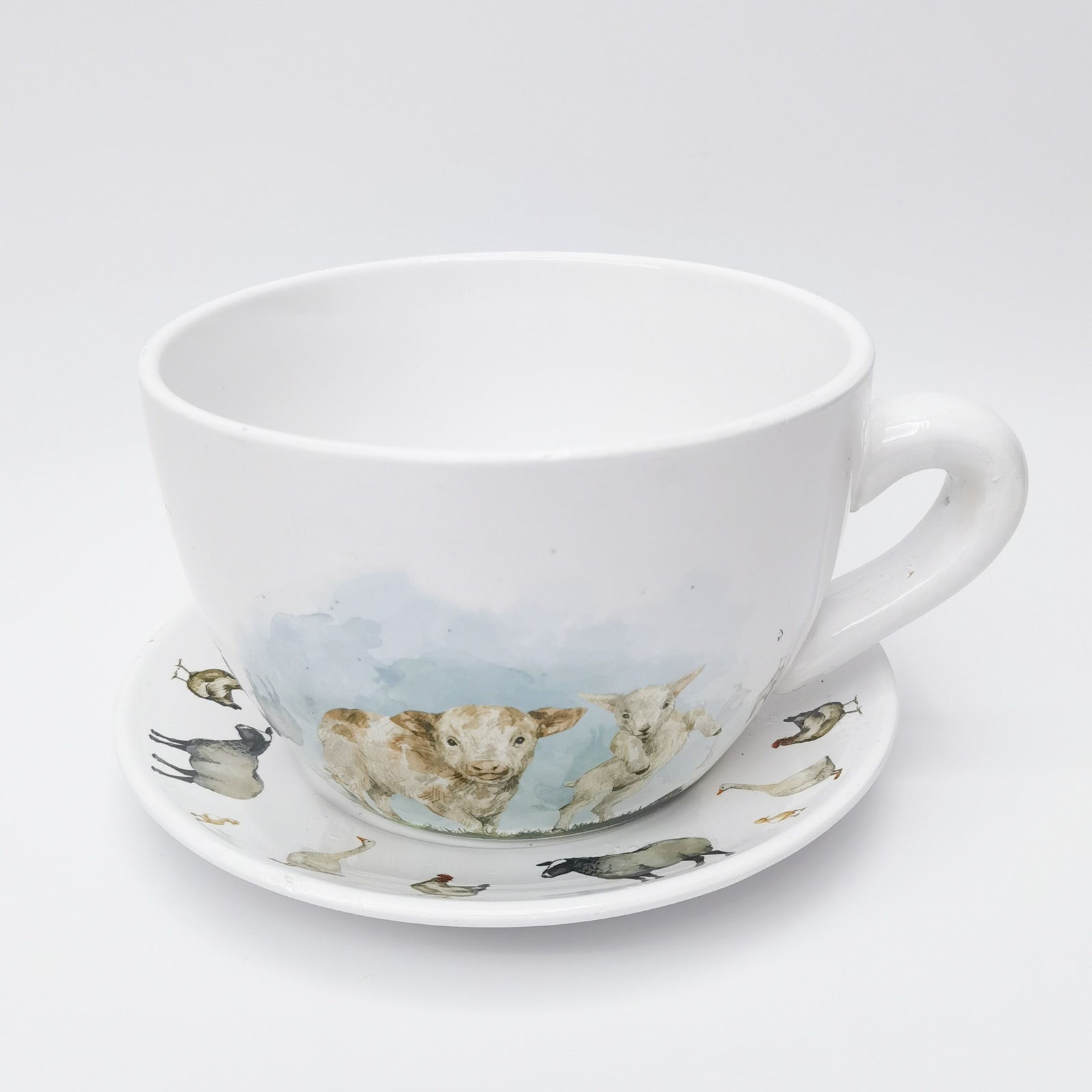 Urban Products Highland & Friends Tea Cup Planter