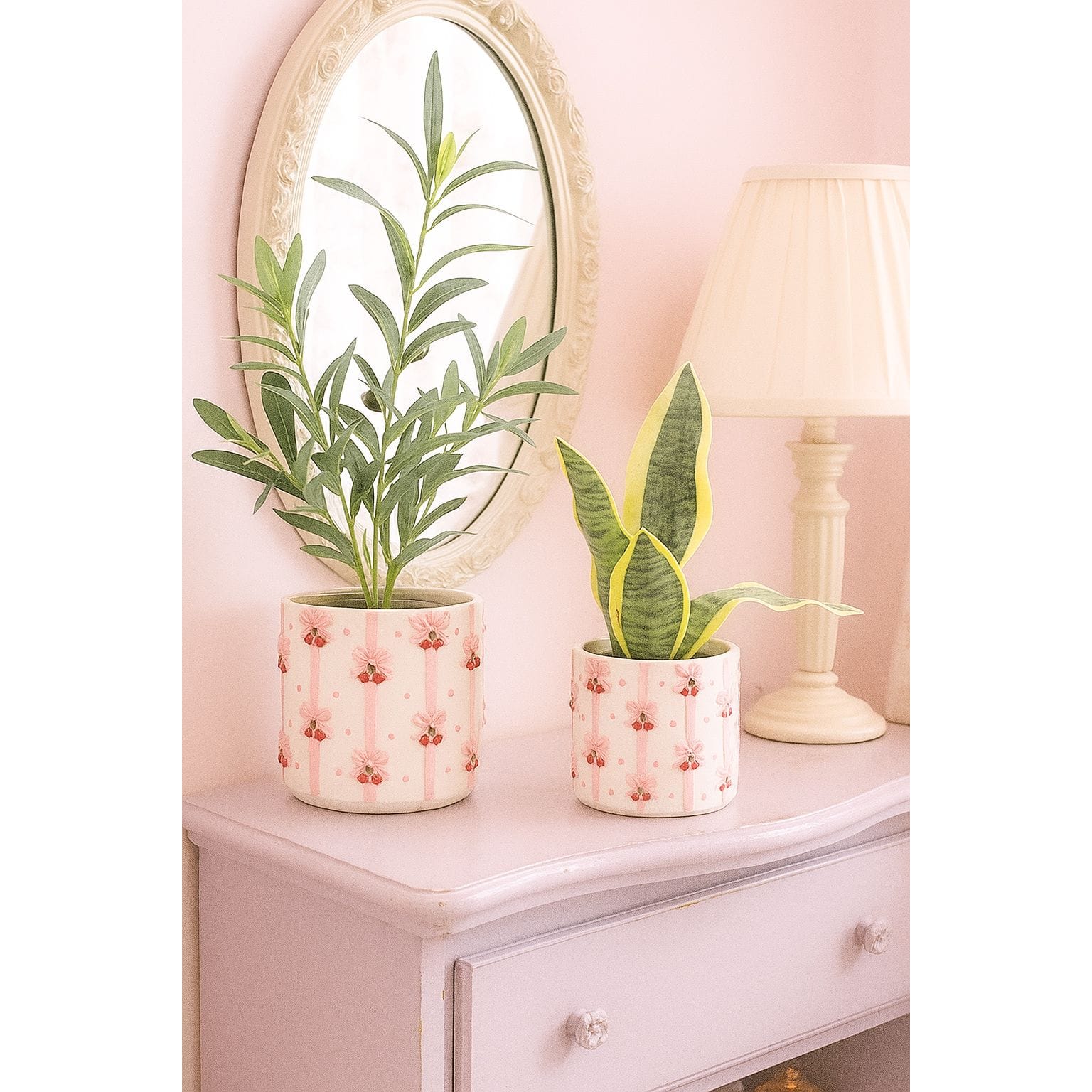Urban Products 13cm Cherry Bow Planter Urban Products
