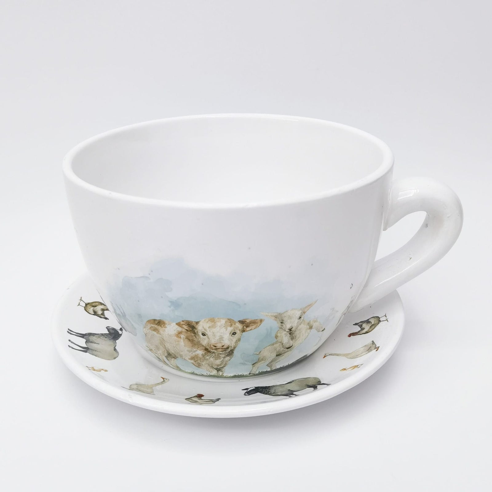 Urban Products Highland & Friends Tea Cup Planter Urban Products