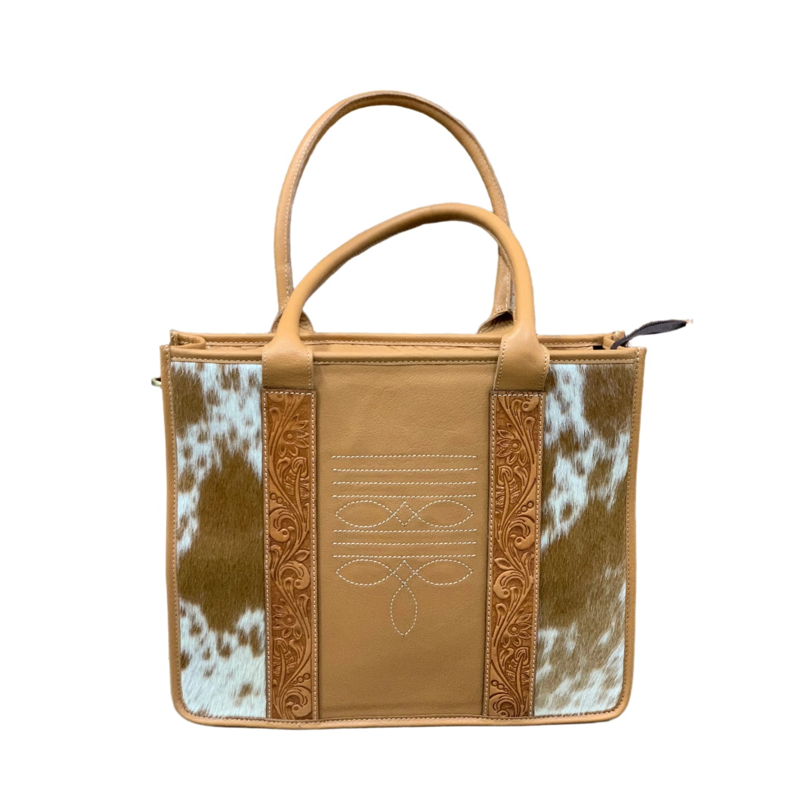 Women's Norman Stitched Leather Handbag The Design Edge