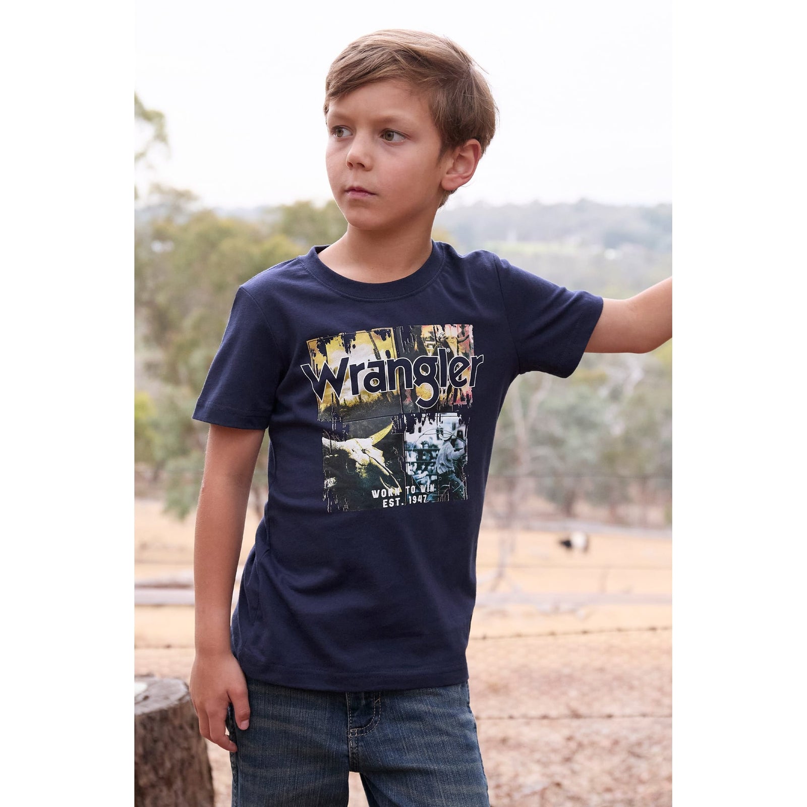 Wrangler Boy's Luis S/S T-Shirt Wrangler