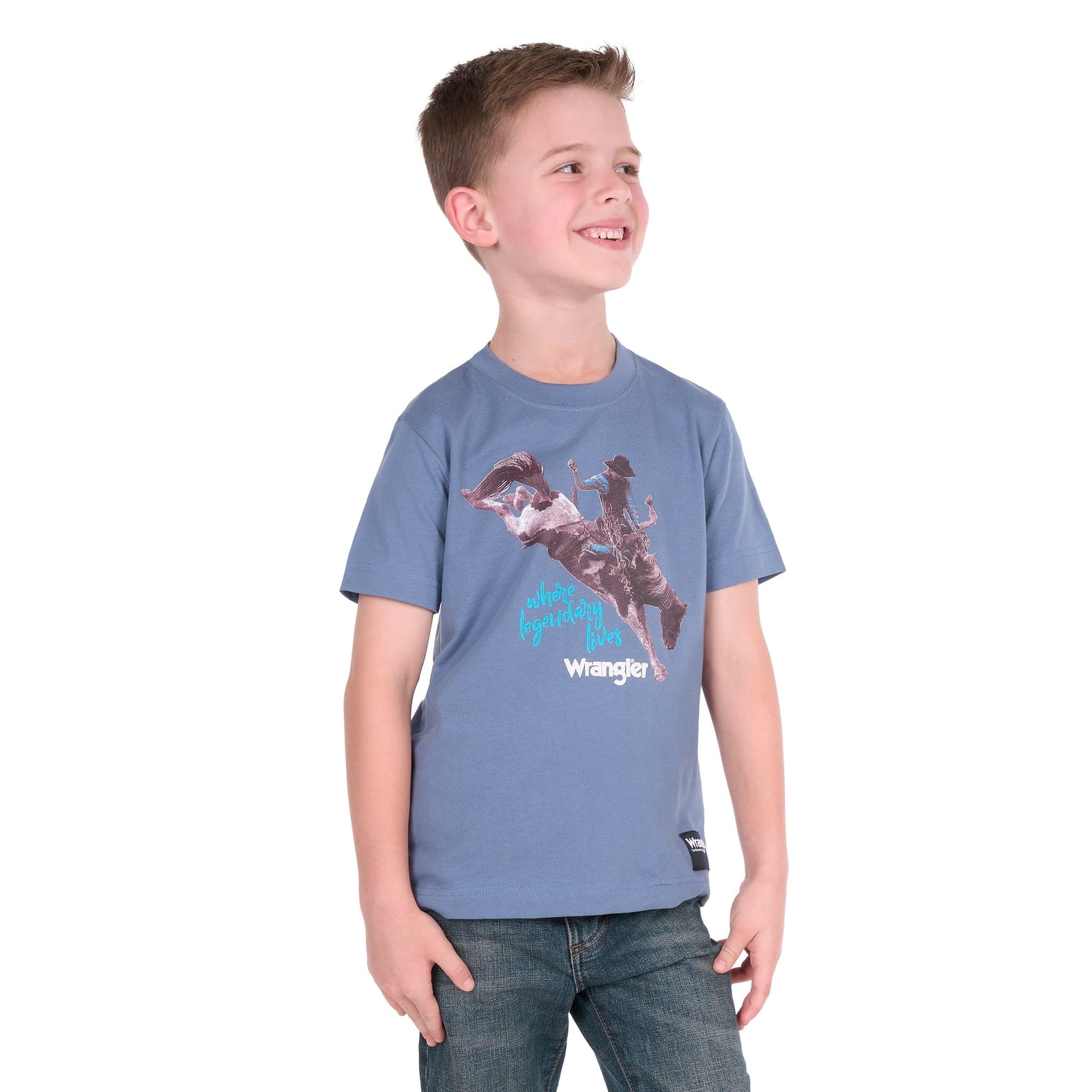 Wrangler Boy's Michael Short Sleeve Tee Wrangler
