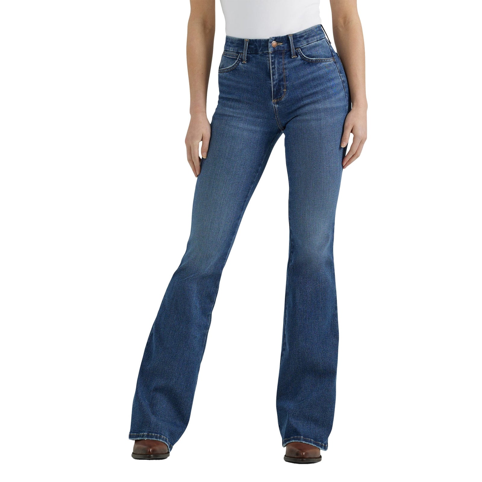 Wrangler Women's Bespoke High Rise Flare Jean Wrangler