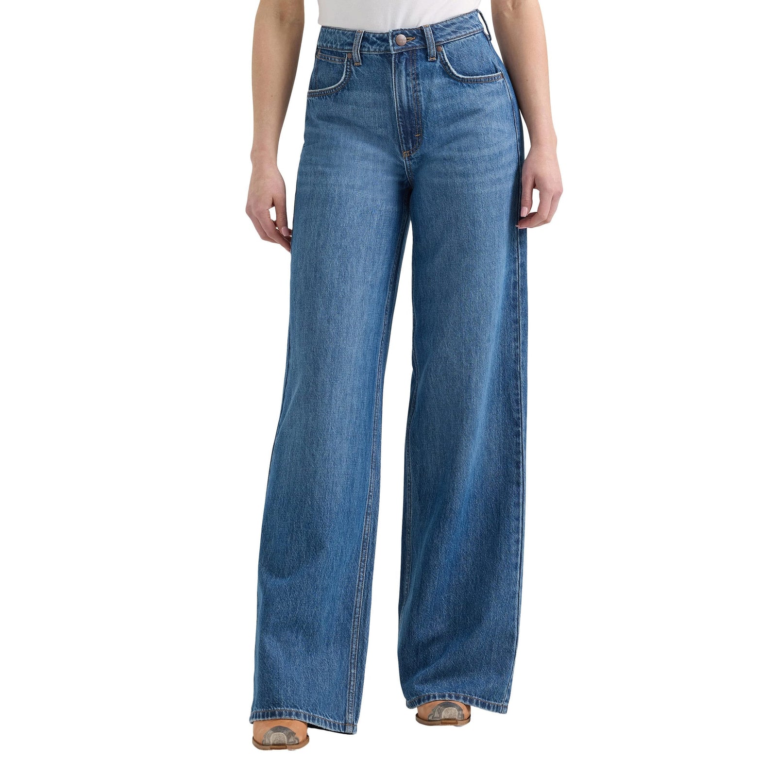 Wrangler Women's Hi Rise Wide Leg Bailey Jean Wrangler