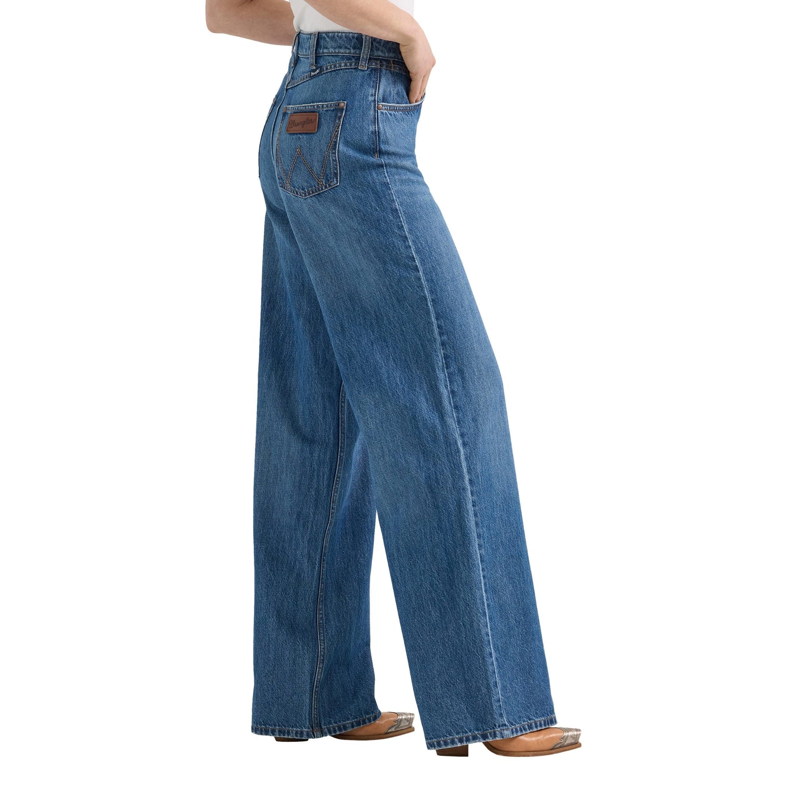 Wrangler Women's Hi Rise Wide Leg Bailey Jean Wrangler