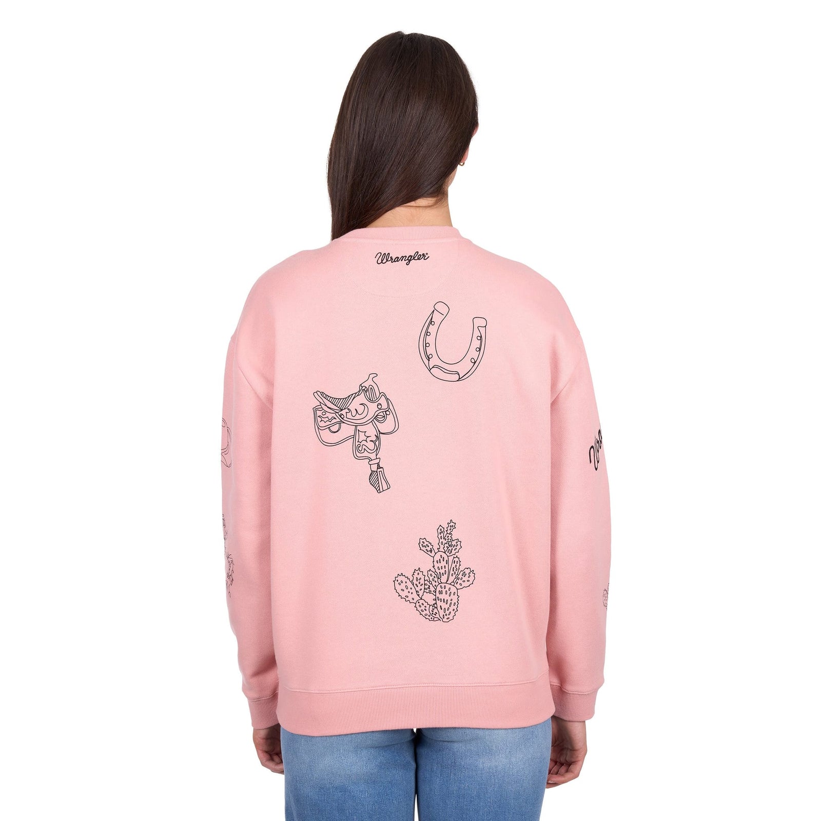 Wrangler Women's Mallory Crew Wrangler